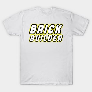 BRICK BUILDER, Customize My Minifig T-Shirt